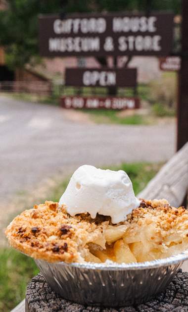 It's a special treat to discover the pies of Capitol Reef.