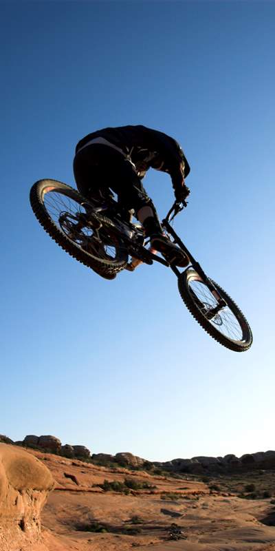It’s hard not to notice that Moab is a world class mountain biking destination.