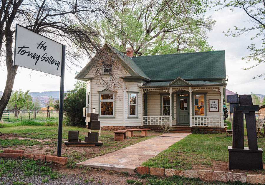 The Torrey Gallery on Main Street.